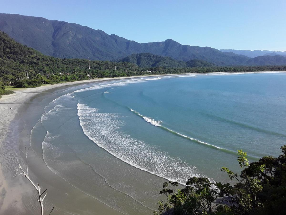 Casa De Aluguel Praia Dura Folha Seca Убатуба Экстерьер фото